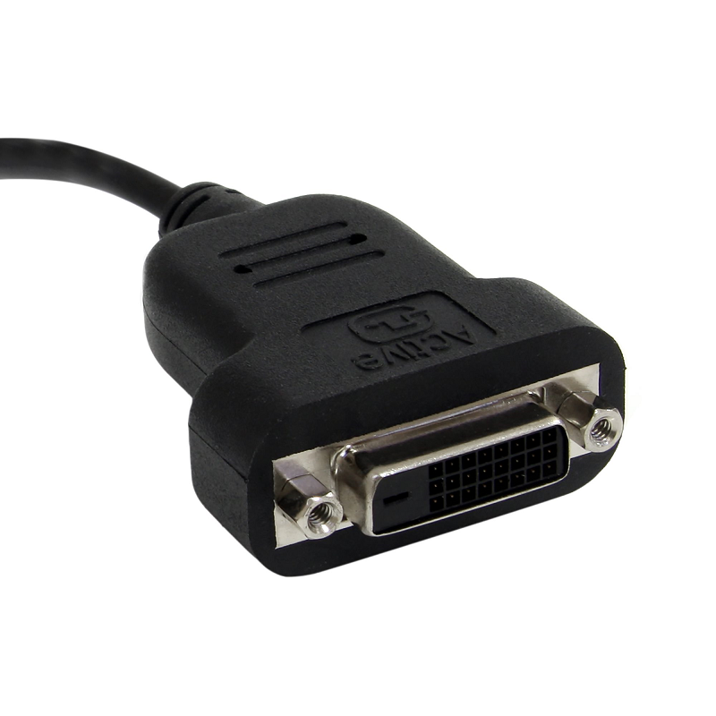 StarTech MDP2DVIS Active Mini DisplayPort to DVI-D Adapter Converter